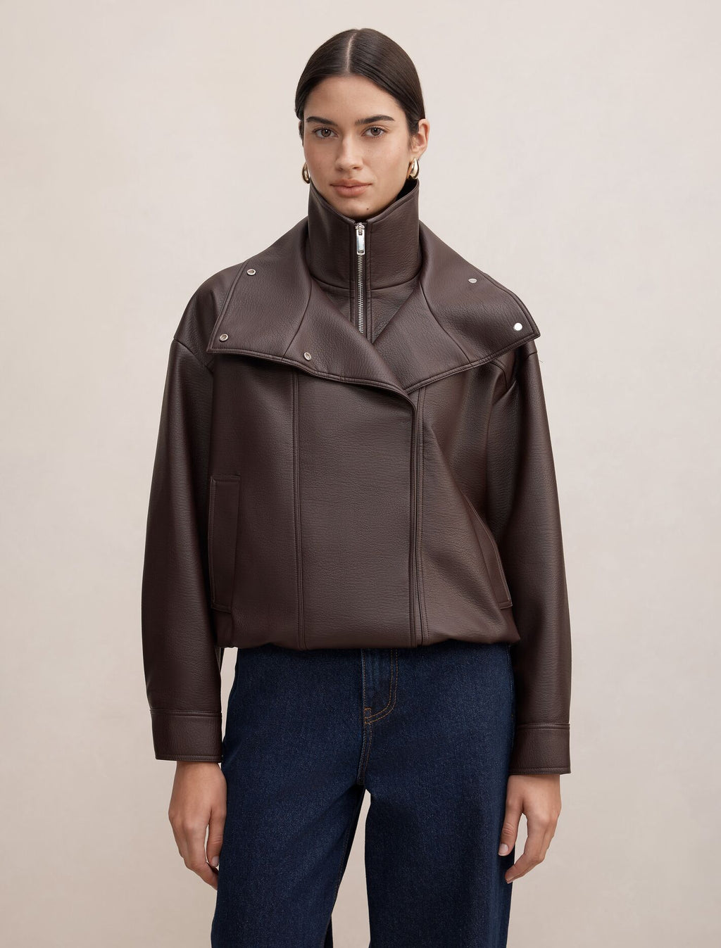 Bex Faux Leather Jacket