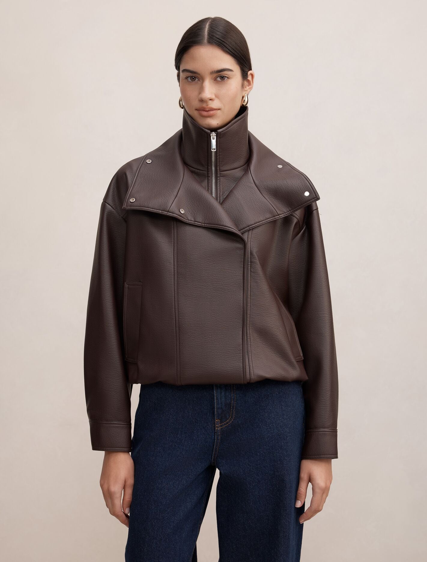 Bex Faux Leather Jacket