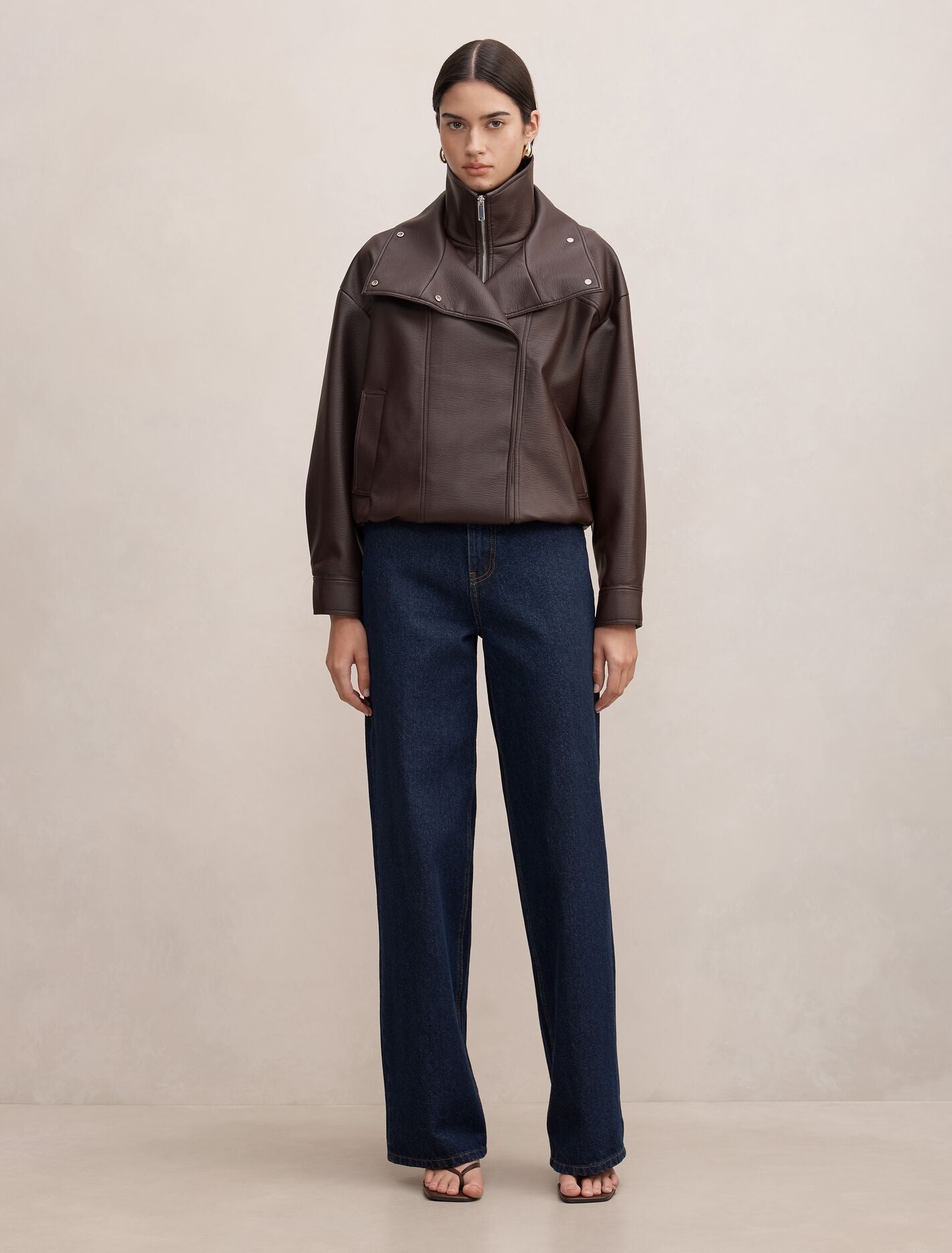 Bex Faux Leather Jacket