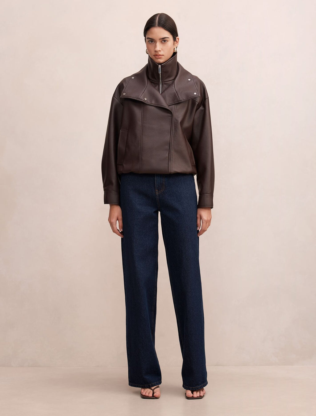 Bex Faux Leather Jacket