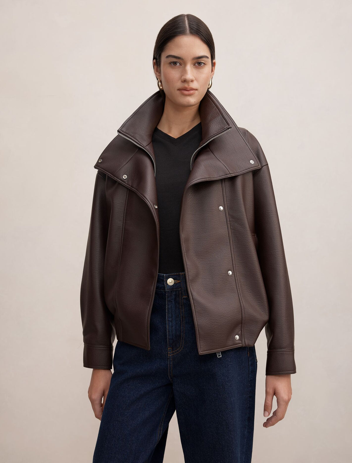 Bex Faux Leather Jacket