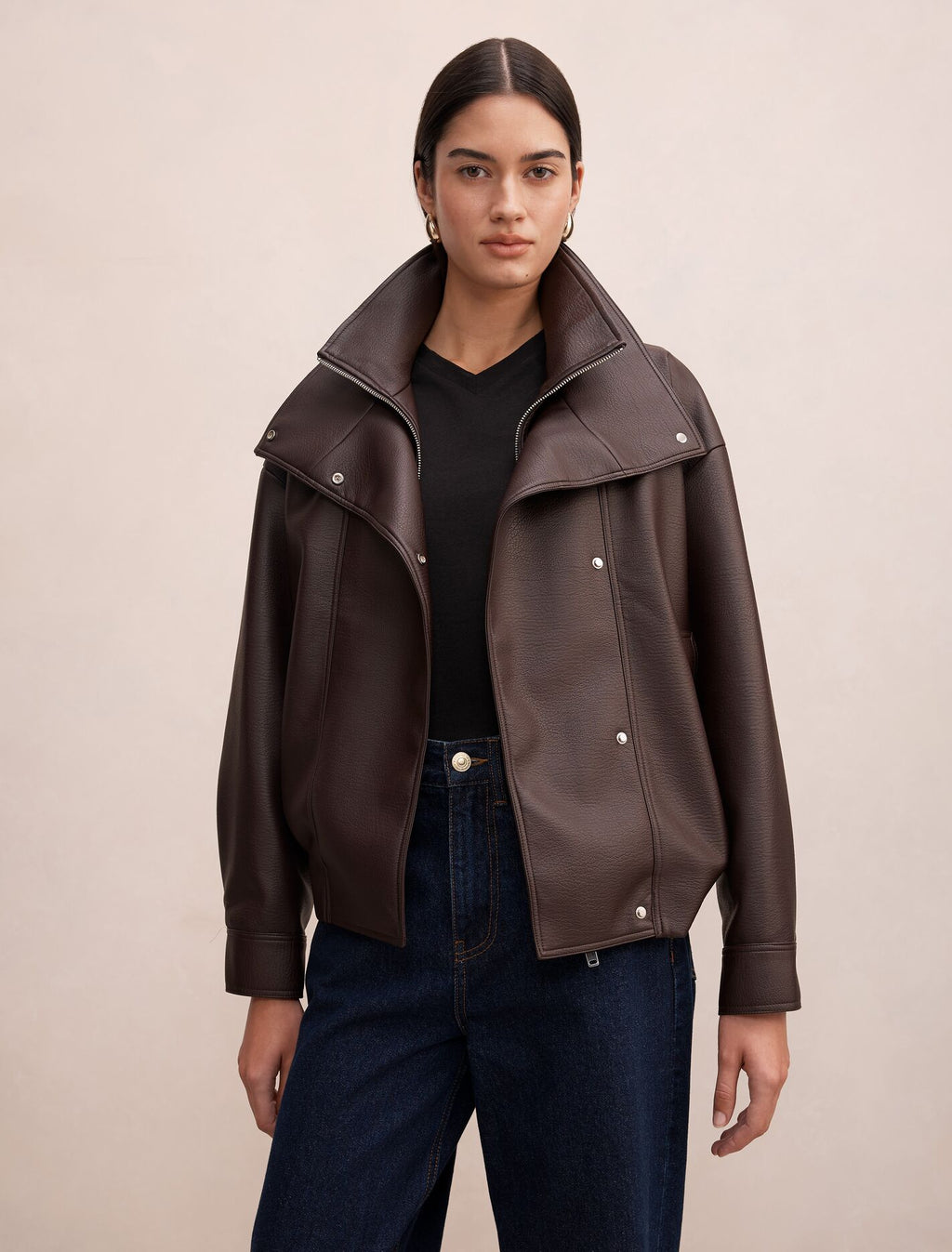 Bex Faux Leather Jacket