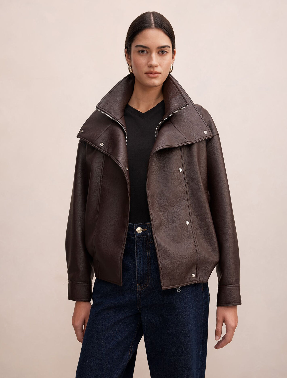 Bex Faux Leather Jacket