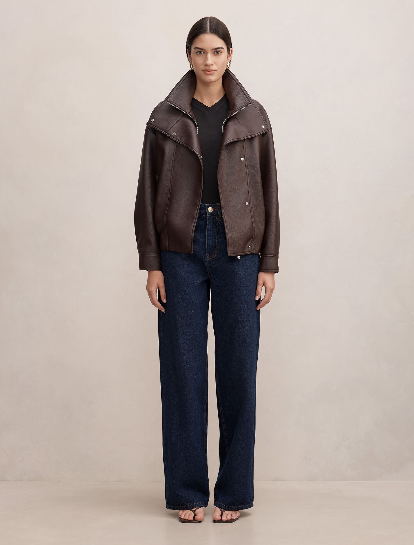 Bex Faux Leather Jacket