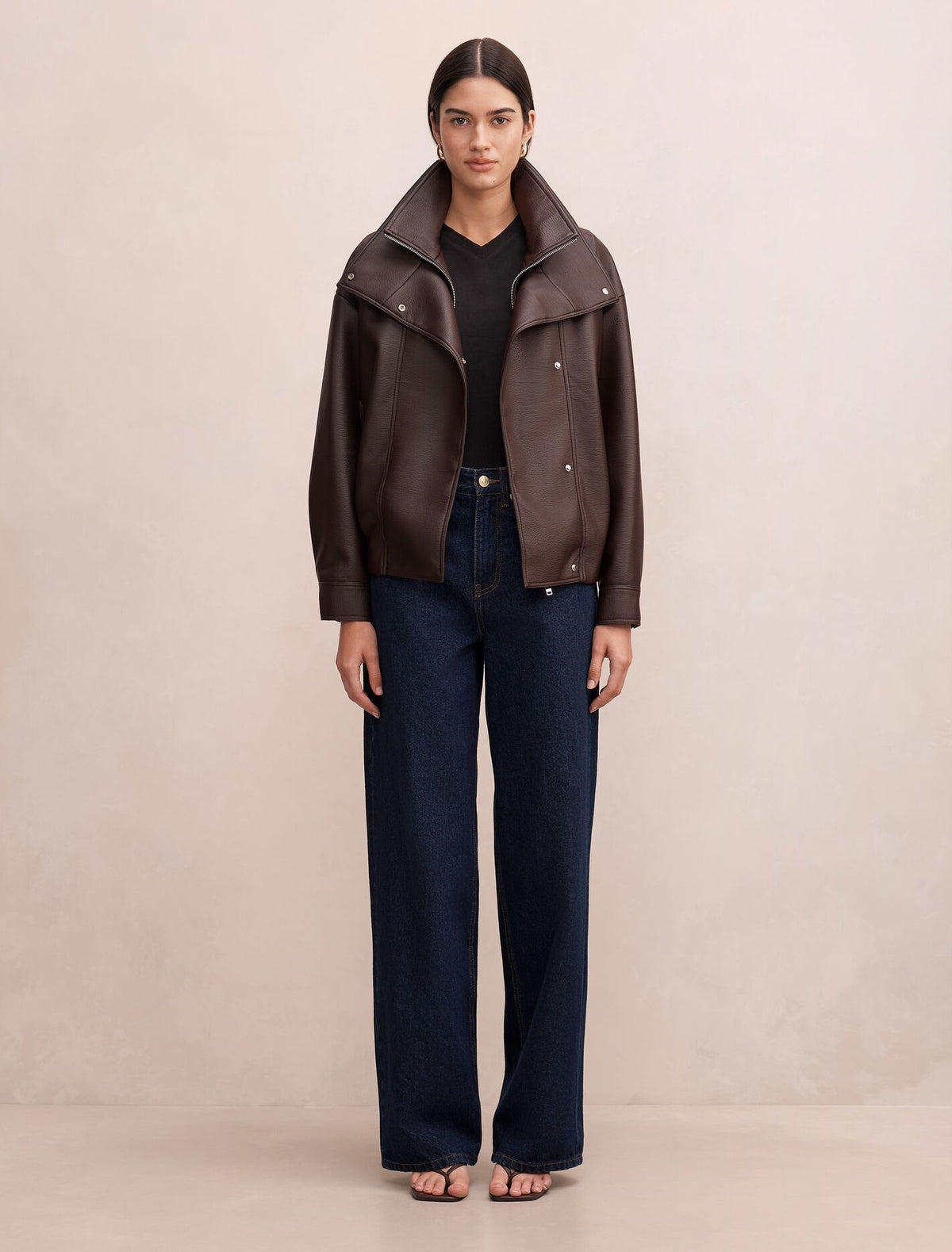 Bex Faux Leather Jacket