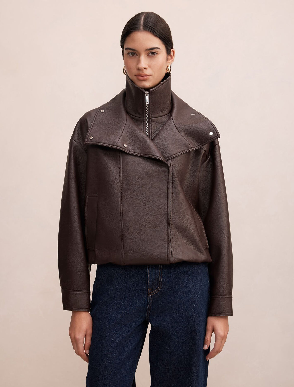 Bex Faux Leather Jacket