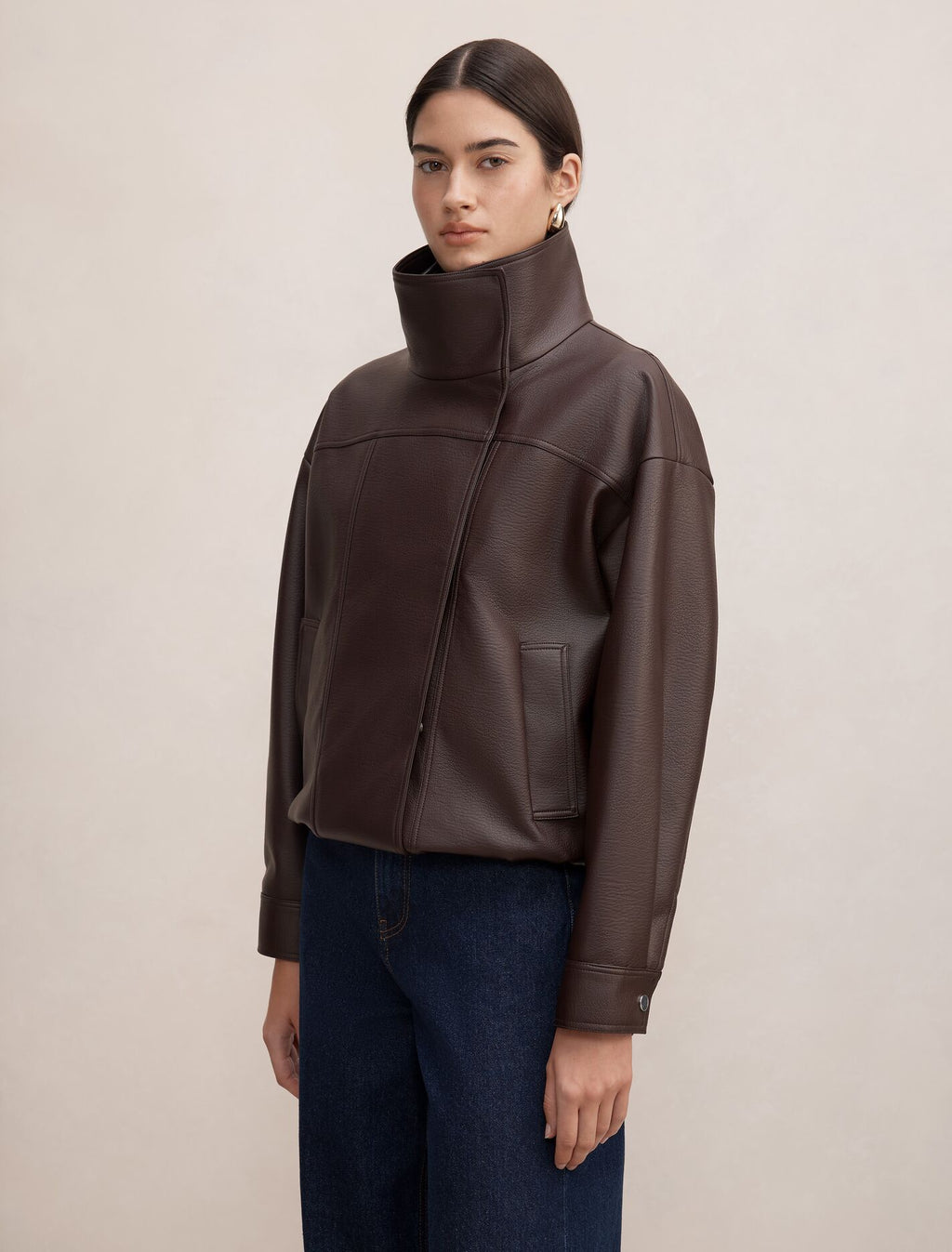 Bex Faux Leather Jacket