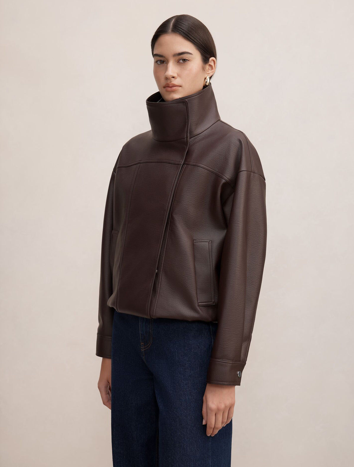 Bex Faux Leather Jacket