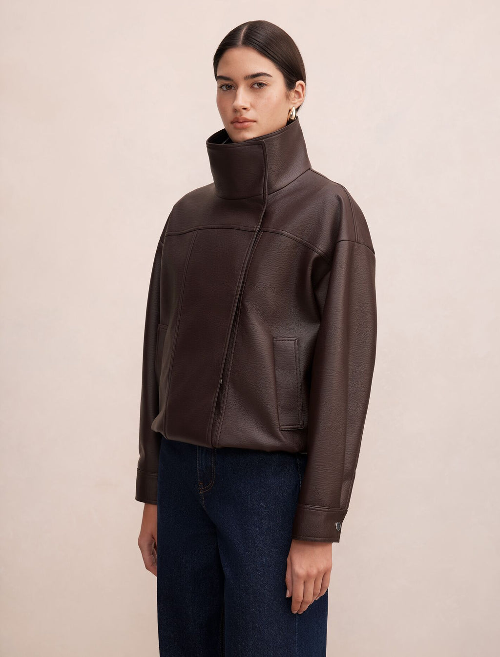 Bex Faux Leather Jacket