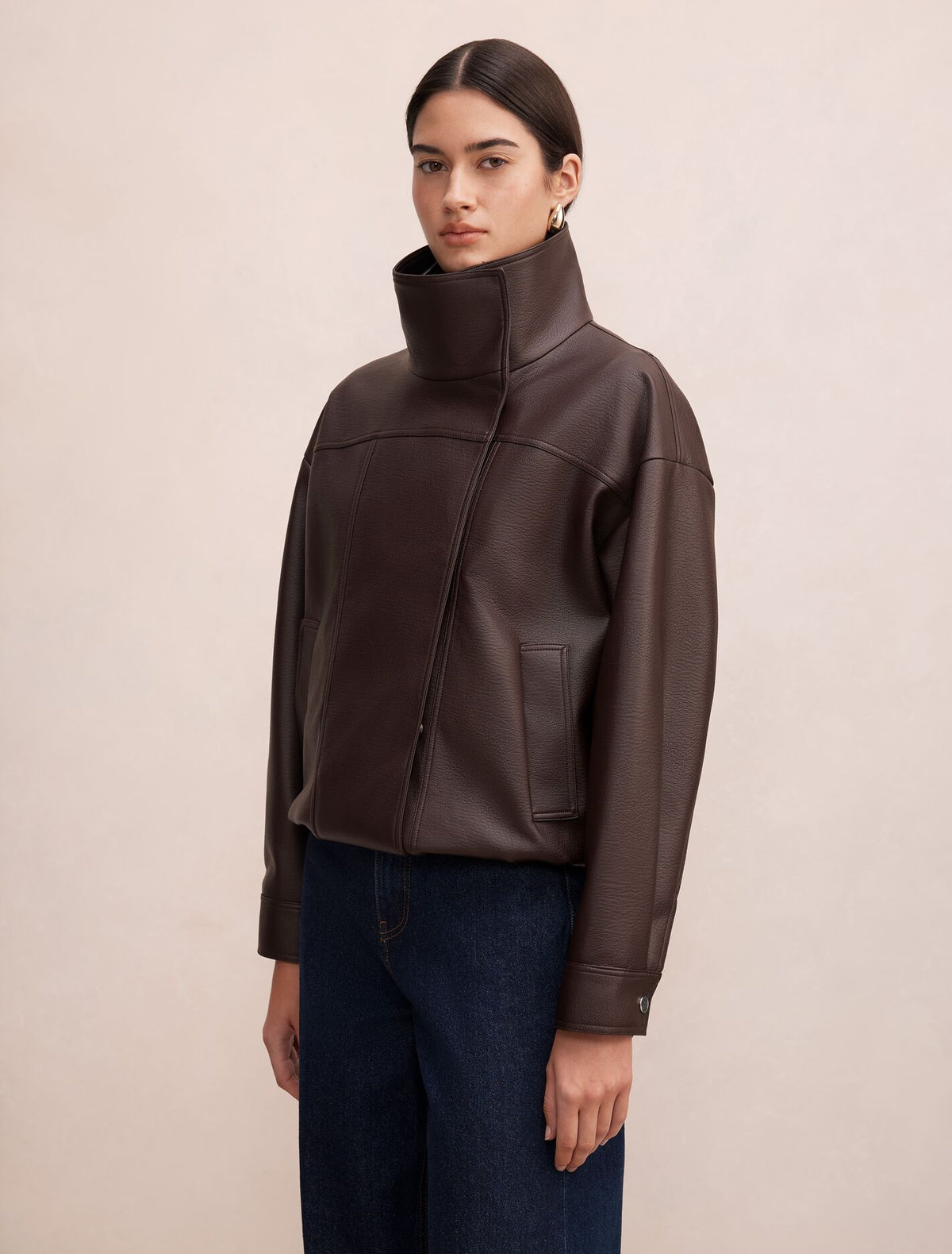 Bex Faux Leather Jacket