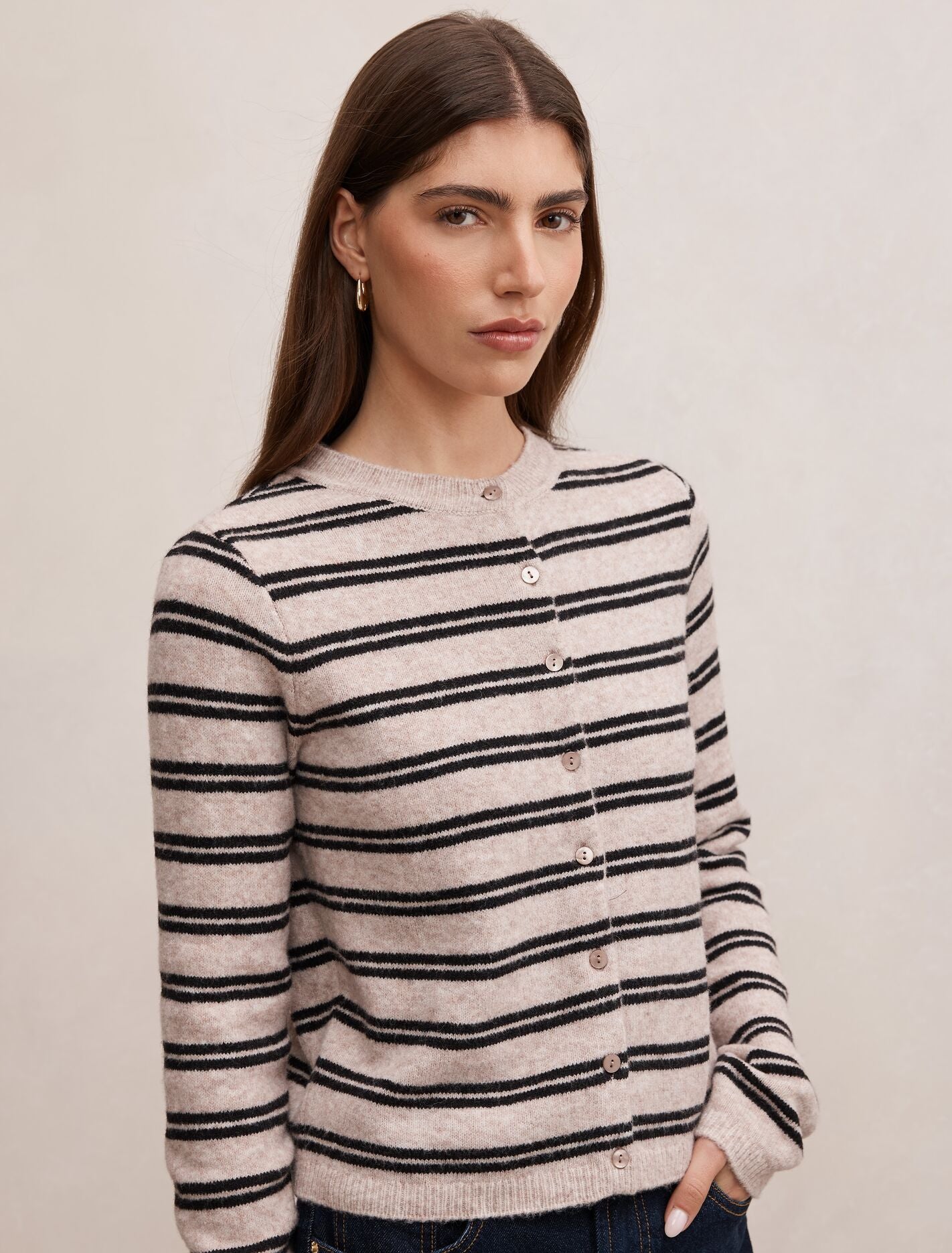 Eloise Stripe Cardigan