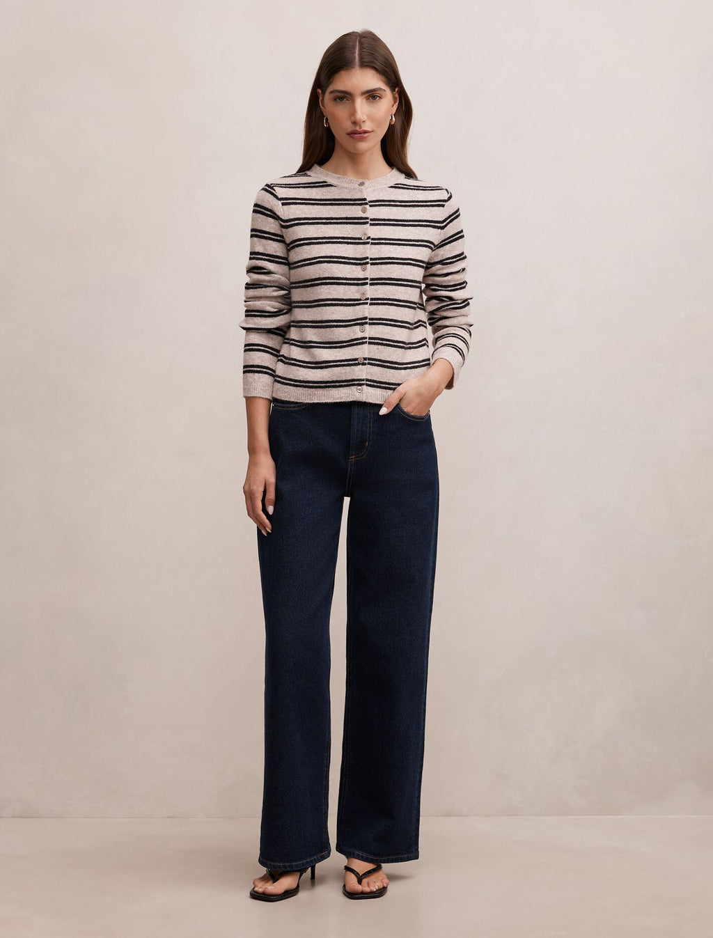Eloise Stripe Cardigan