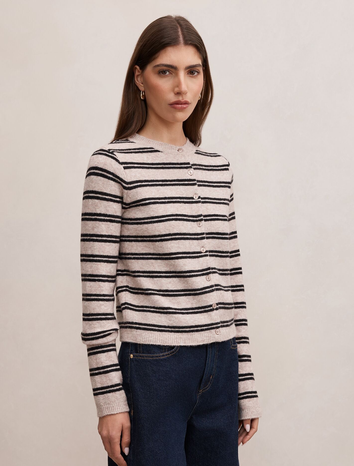 Eloise Stripe Cardigan