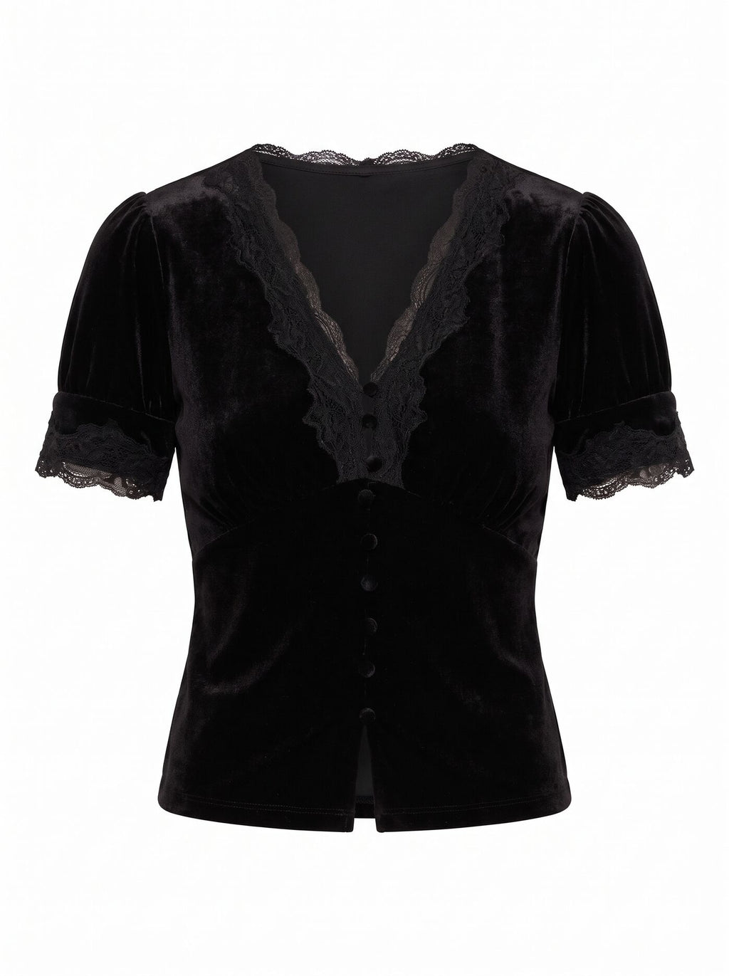 Perry Velvet Lace Top