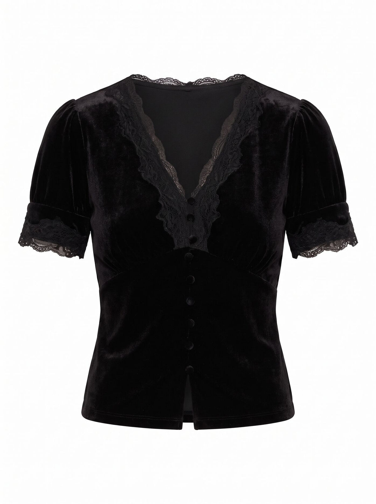 Perry Velvet Lace Top