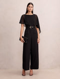 Leonie Cape Overlay Jumpsuit