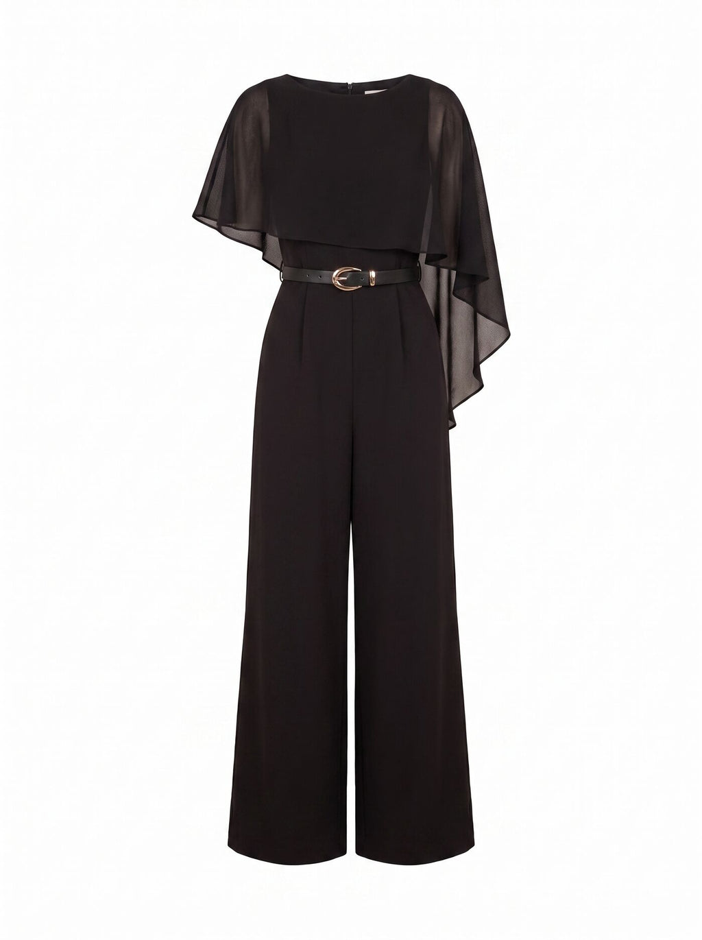 Leonie Cape Overlay Jumpsuit