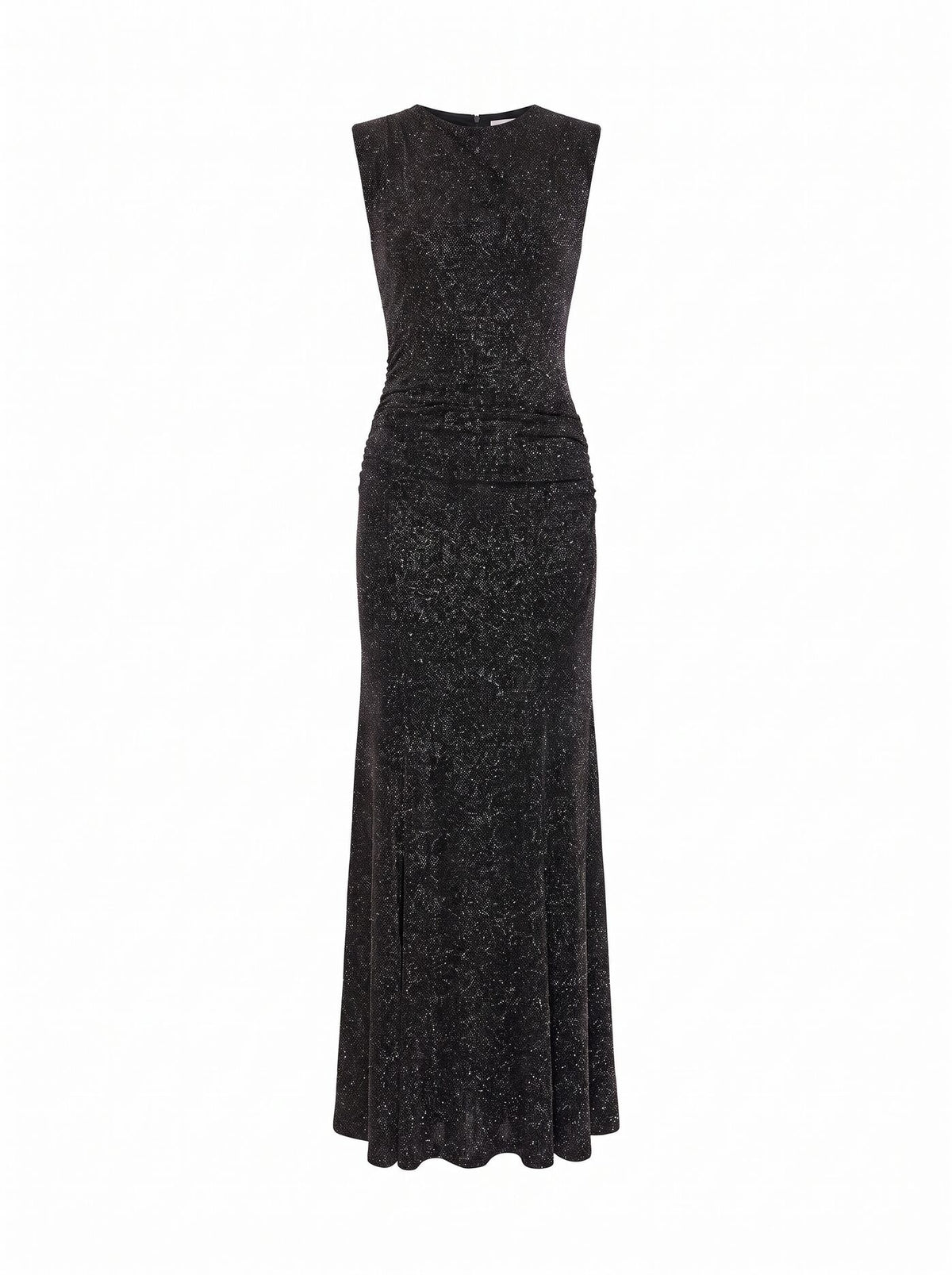 Ciara Gathered Glitter Maxi Dress