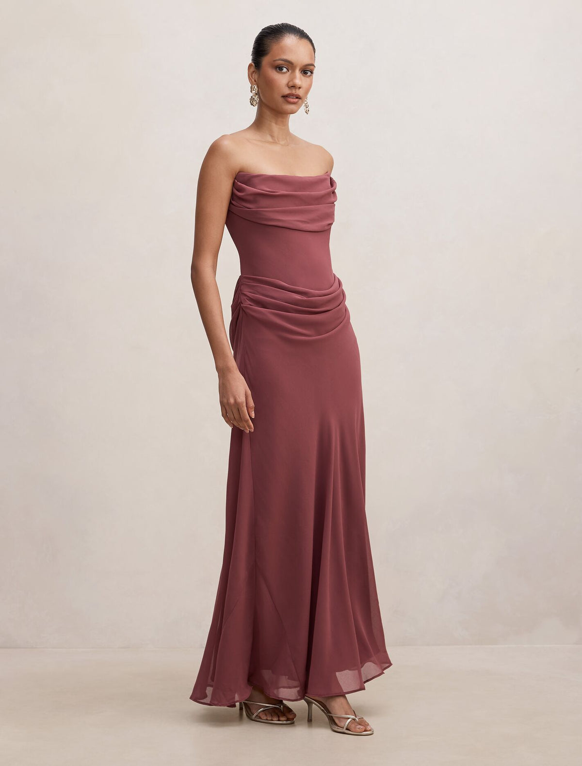 Gwynne Petite Draped Dress
