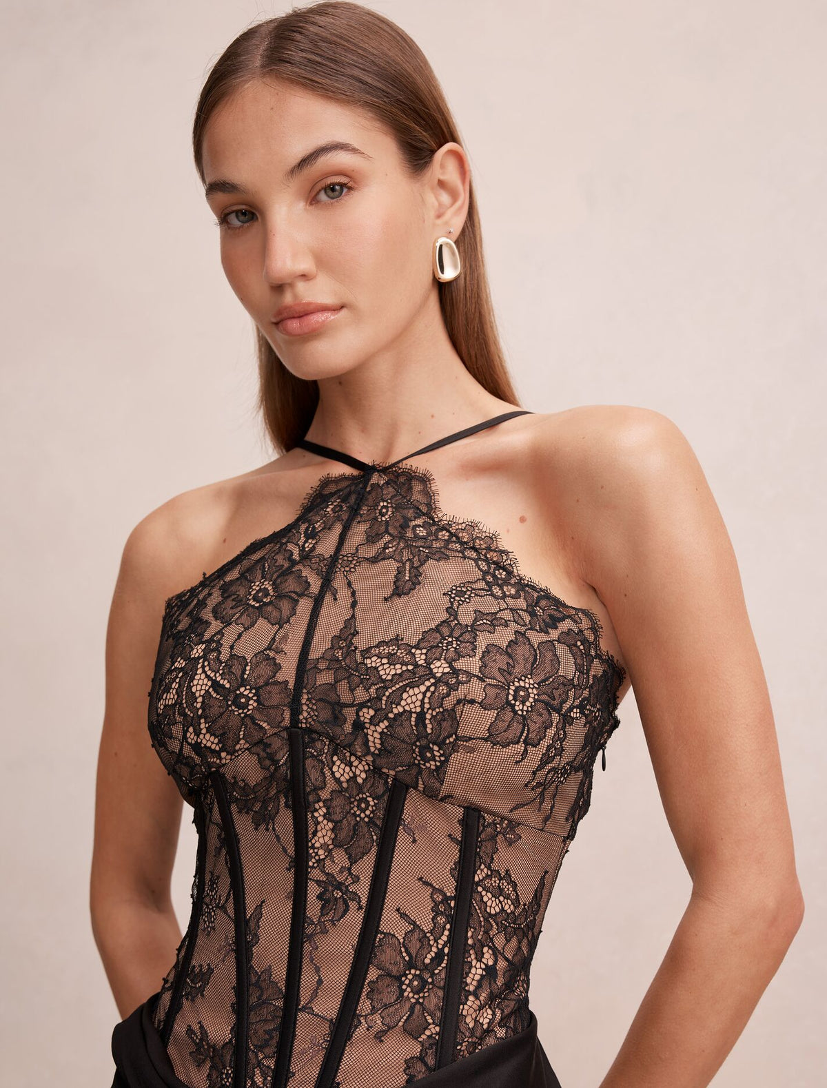 Nellie Lace Maxi Dress
