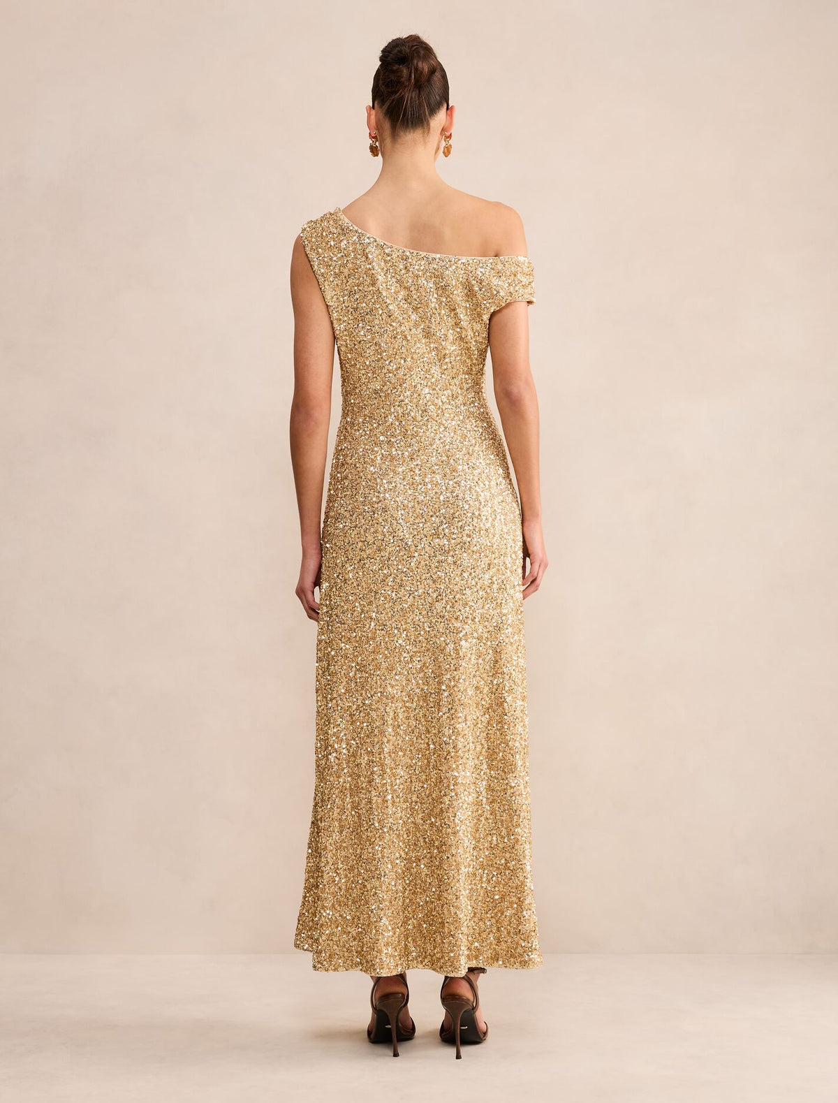 Raegan Sequin Asymmetric Gown