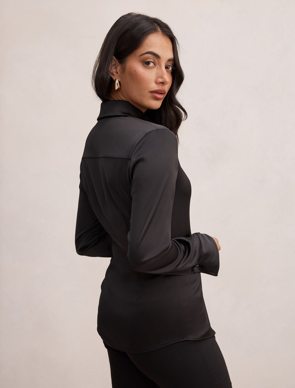 Gigi Fitted Cuffed Shirt