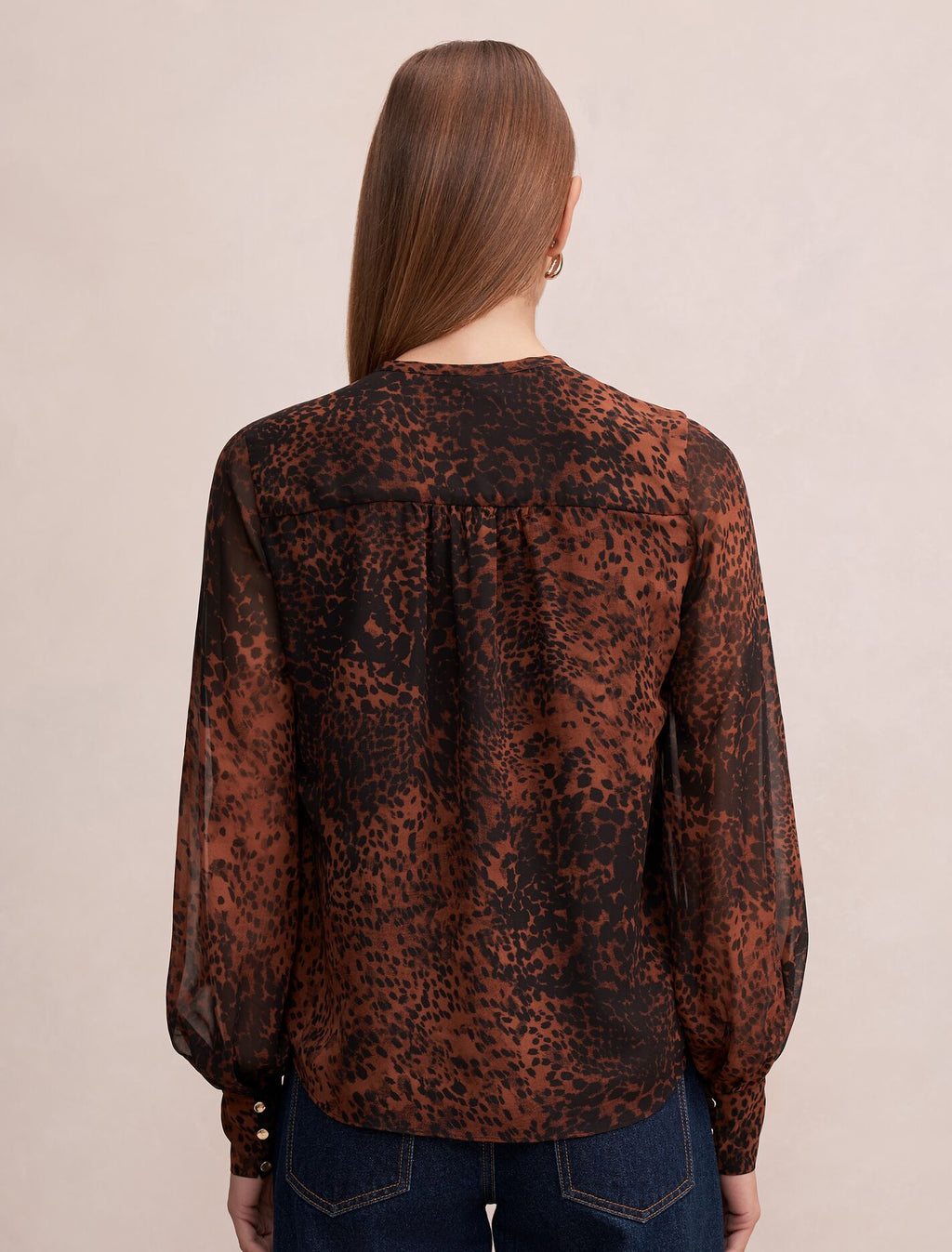 Rinna Printed Blouse