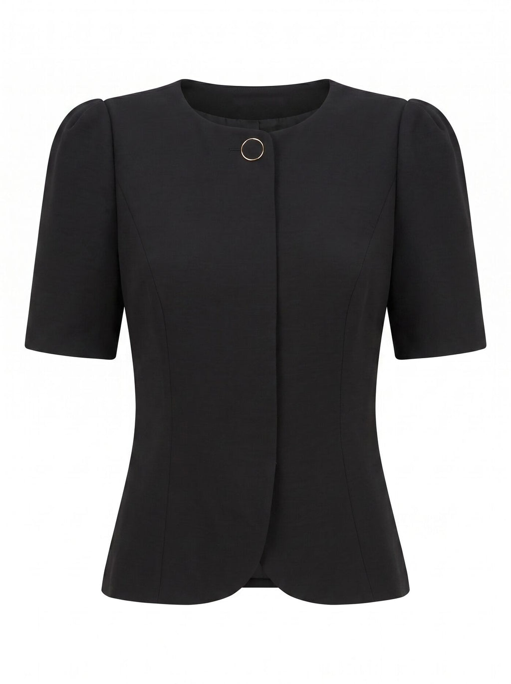 Josie One Button Tailored Blouse