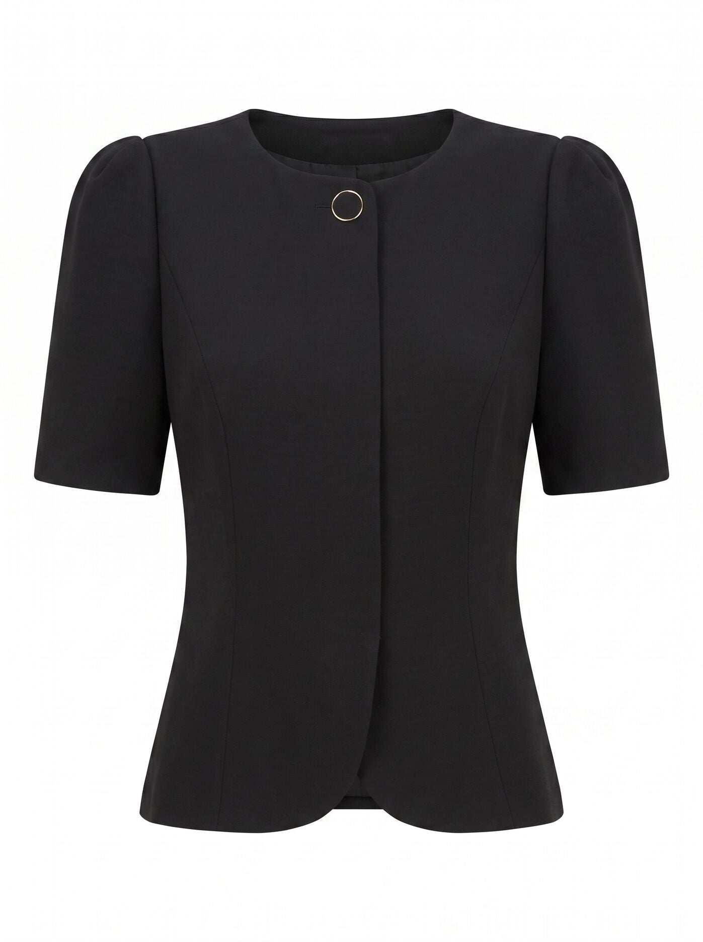 Josie One Button Tailored Blouse