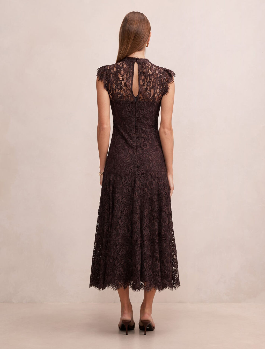 Arielle Lace Midi Dress