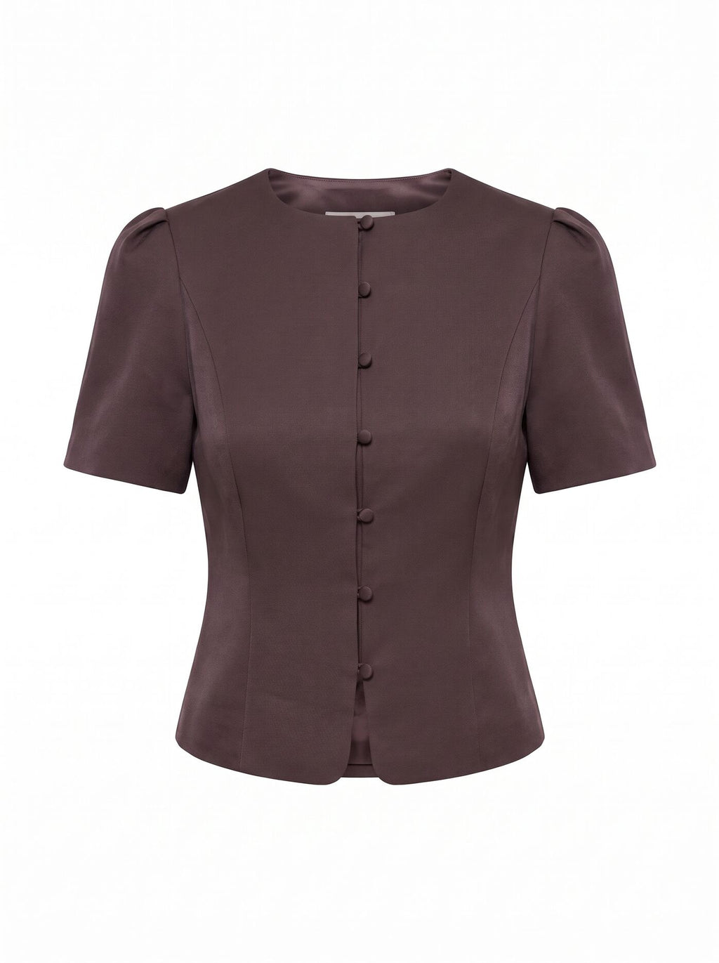 Tarni Structured Satin Blouse