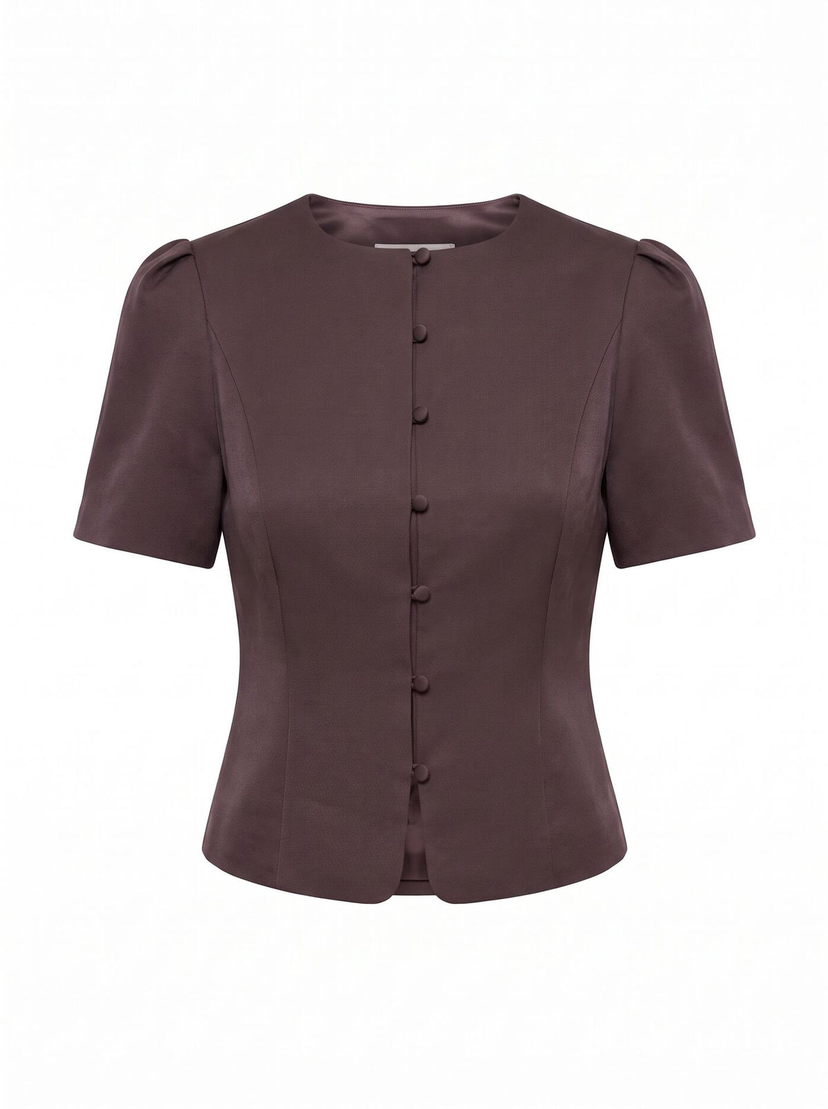 Tarni Structured Satin Blouse