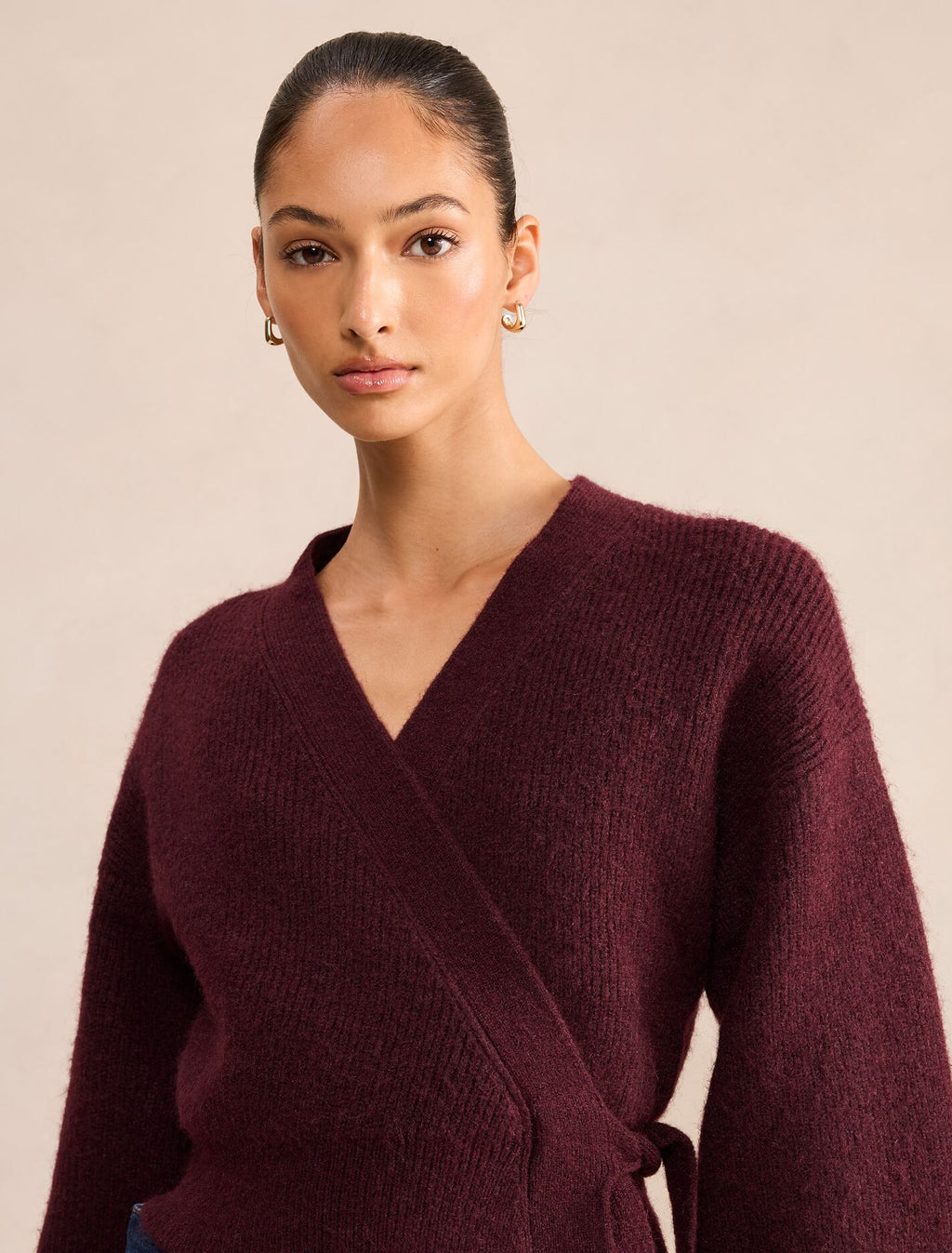 Hollie Wrap Knit Cardigan