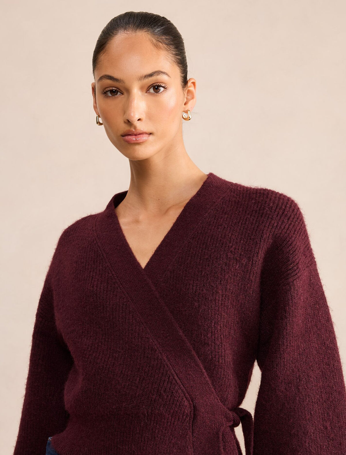 Hollie Wrap Knit Cardigan