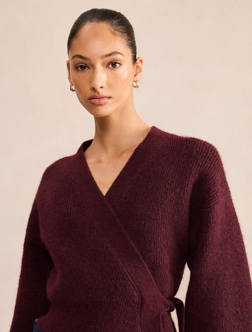 Hollie Wrap Knit Cardigan