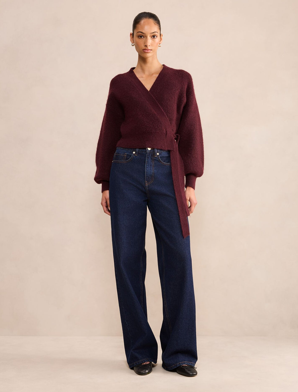 Hollie Wrap Knit Cardigan