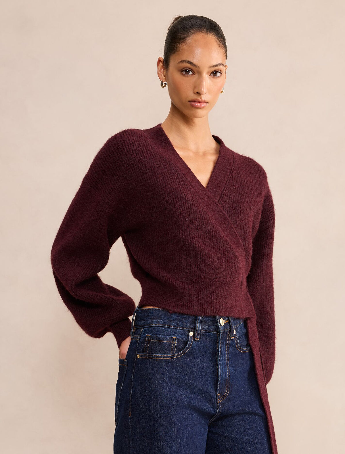 Hollie Wrap Knit Cardigan