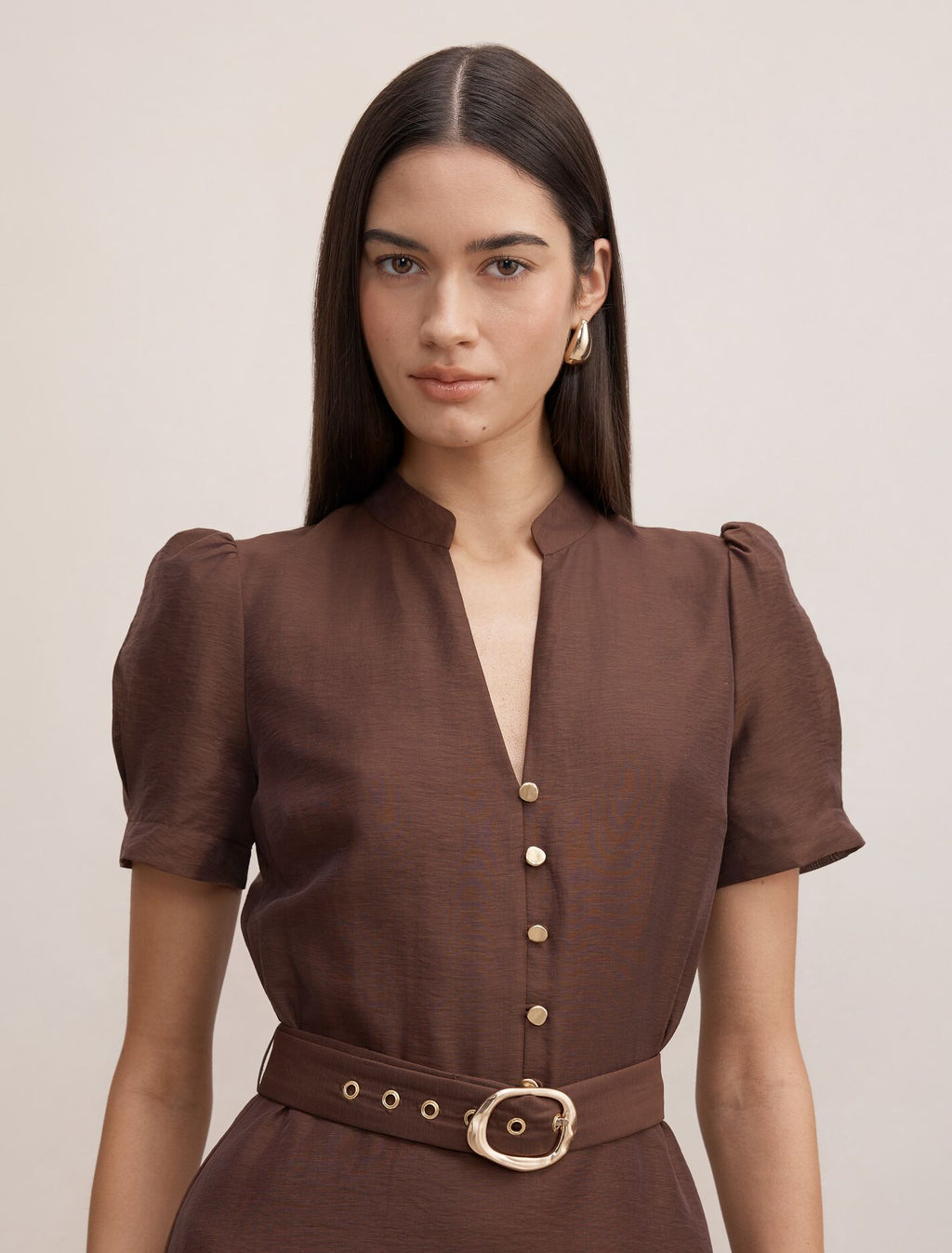 Vereena Button Dress
