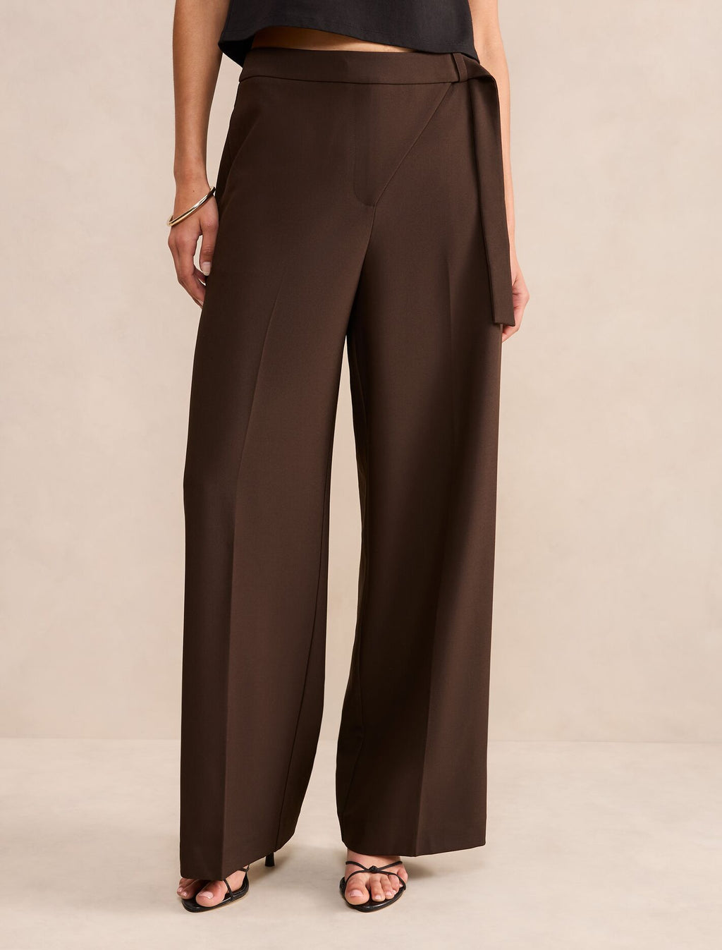 Mila Wrap Wide Leg Pants