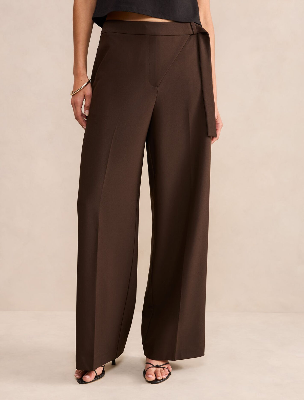Mila Wrap Wide Leg Pants
