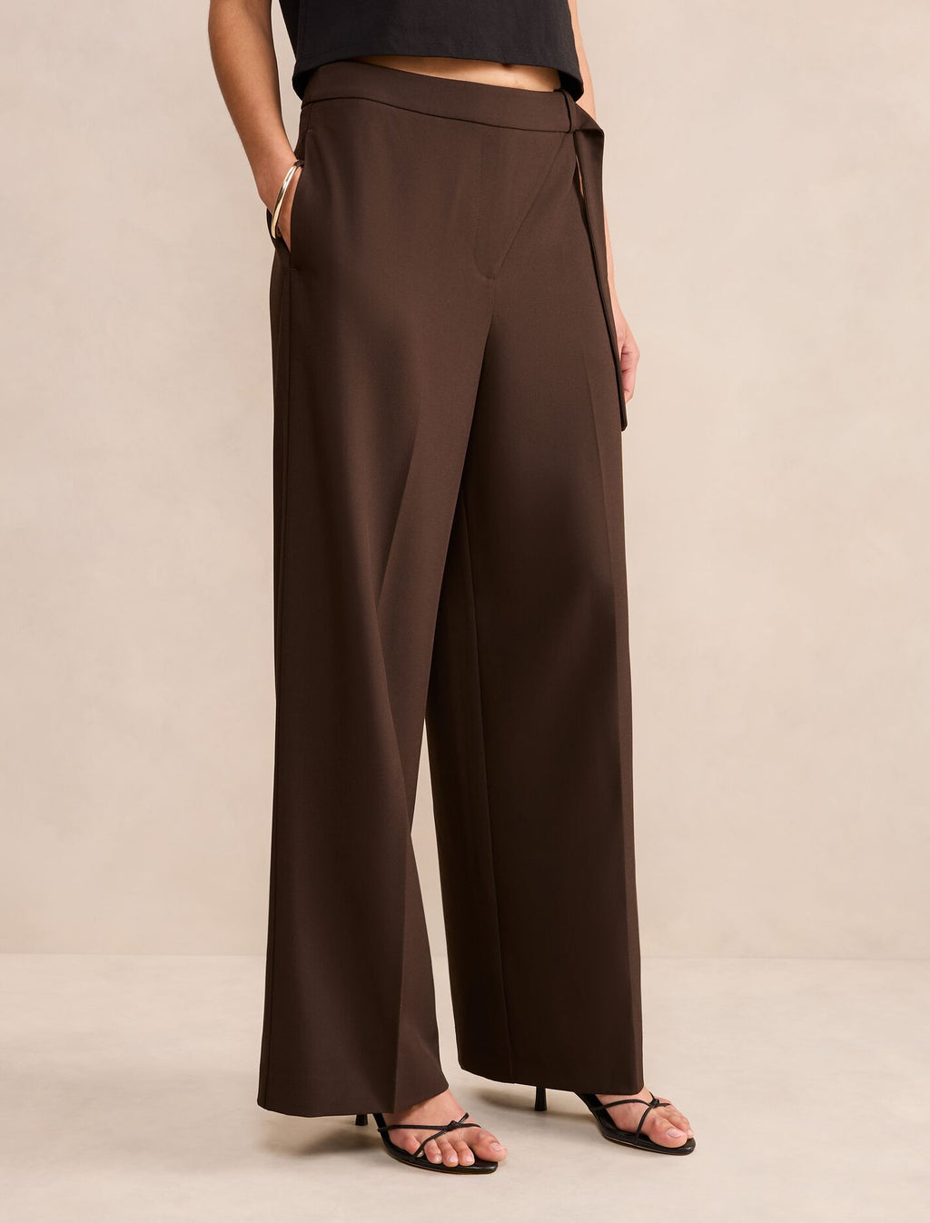 Mila Wrap Wide Leg Pants
