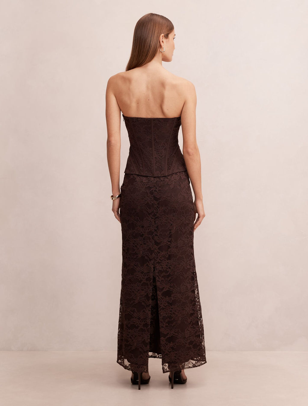 Myla Lace Corset Maxi Dress