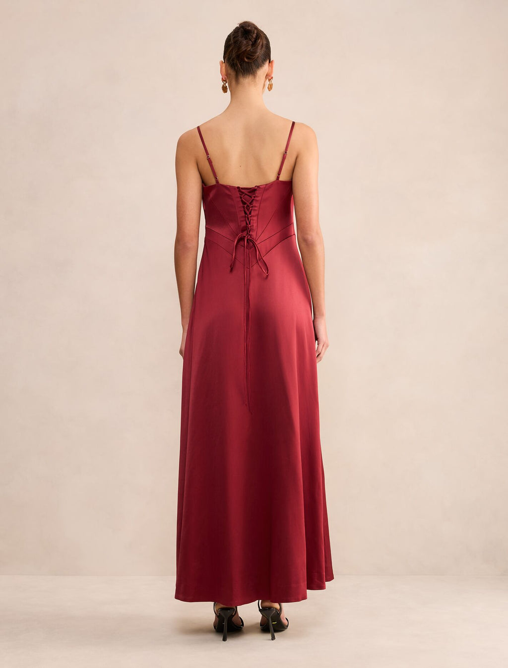 Hattie Corset Panelled Maxi Dress