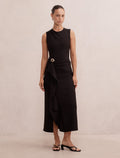Rylie Petite Ruffle Maxi Dress