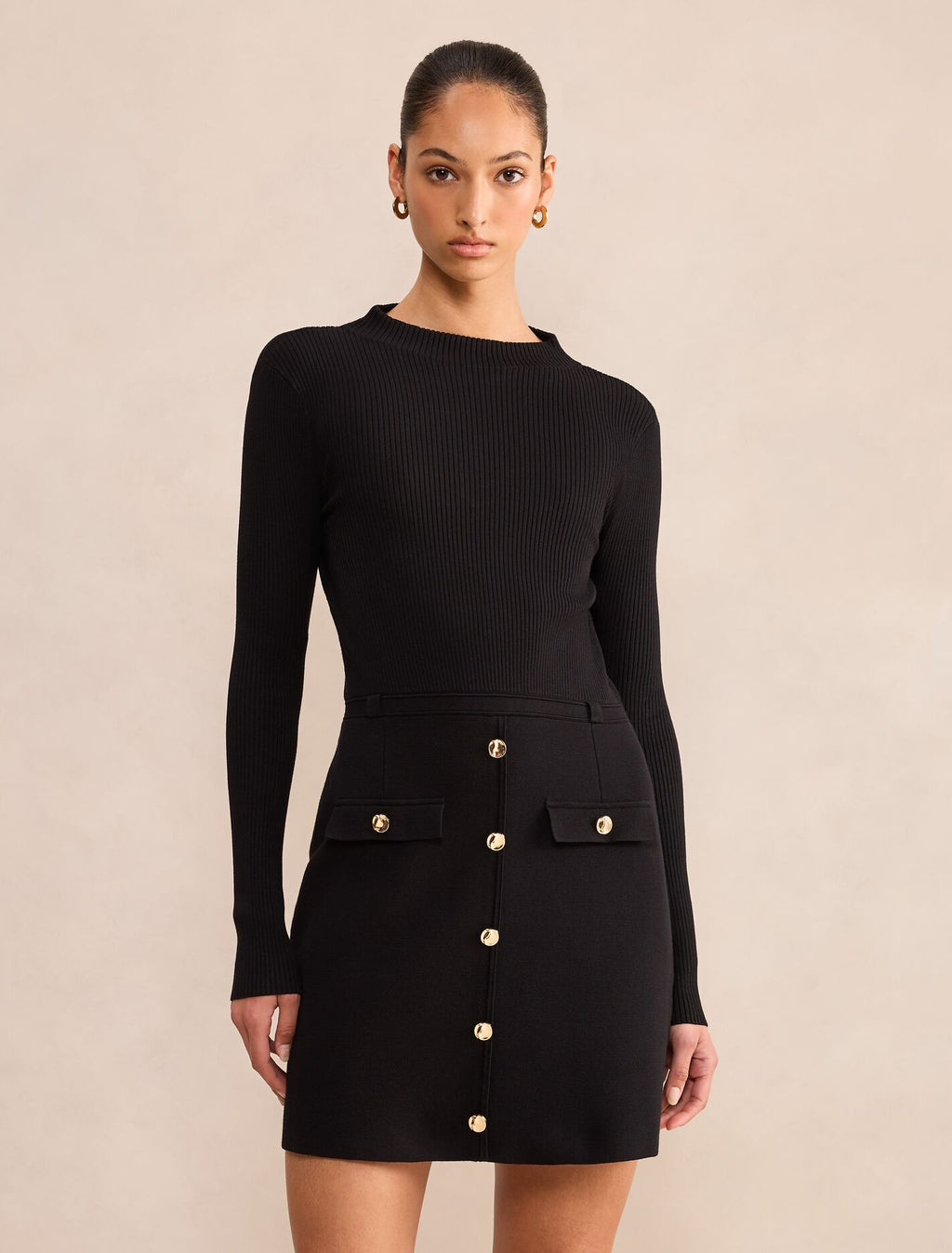 Kacie Knit Mini Dress