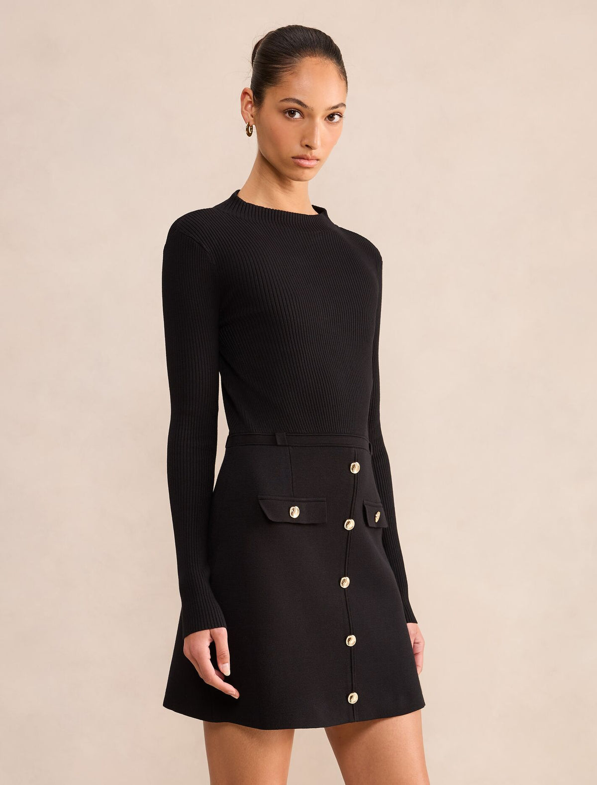 Kacie Knit Mini Dress