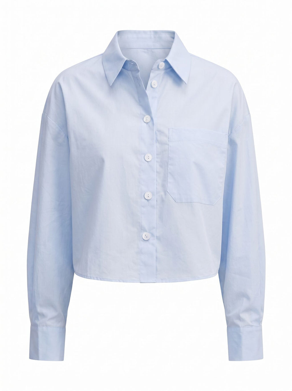 Dom Cotton Cropped Shirt
