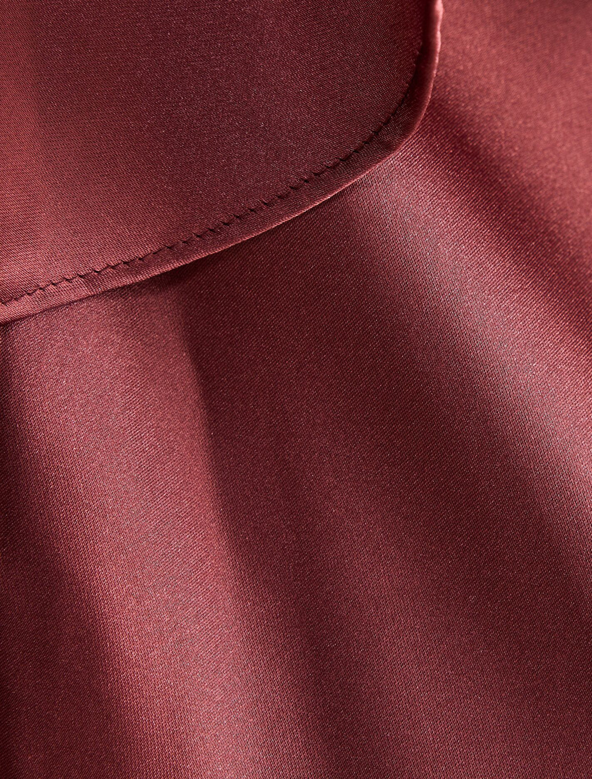 Allora Petite Ruffle Back Satin Maxi Dress