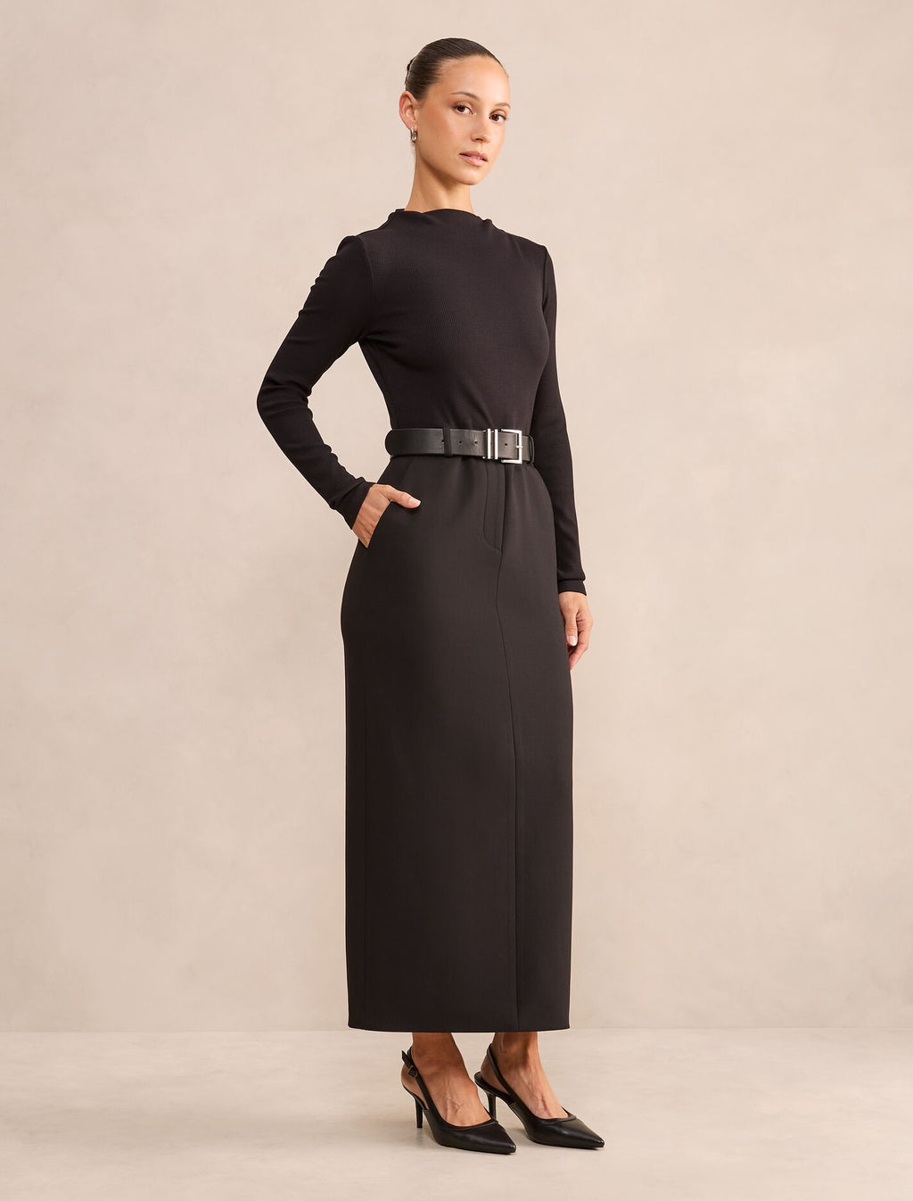 Edwina Petite 2-in-1 Midi Dress