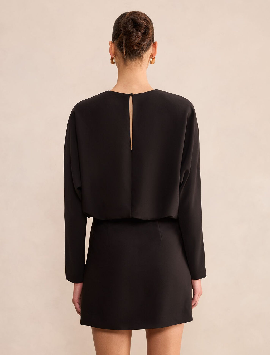 Paloma Strong Shoulder Mini Dress